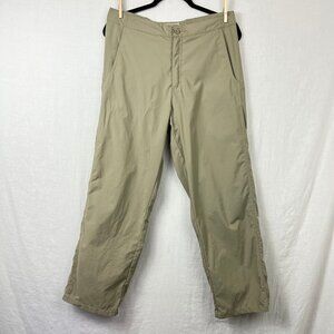 Royal Robbins Nylon Hiking Pants Womens 32x28‎ Travel Wicking Khaki Outdoors